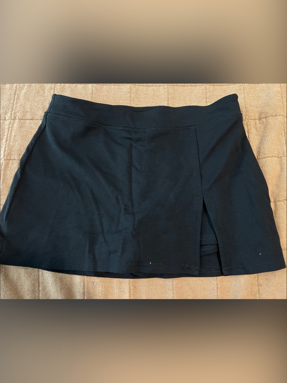 Urban Outfitters Black Athletic Skirt with Built-In Shorts